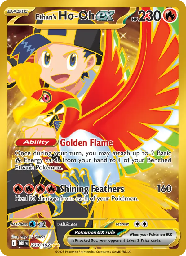 Ethan's Ho-Oh ex — posible hit de Destined Rivals