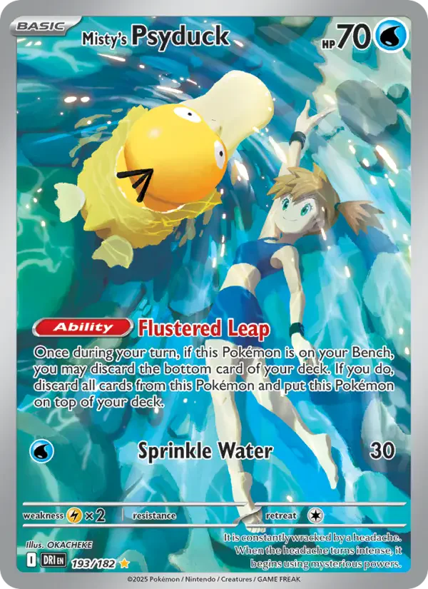 Misty's Psyduck — posible hit de Destined Rivals