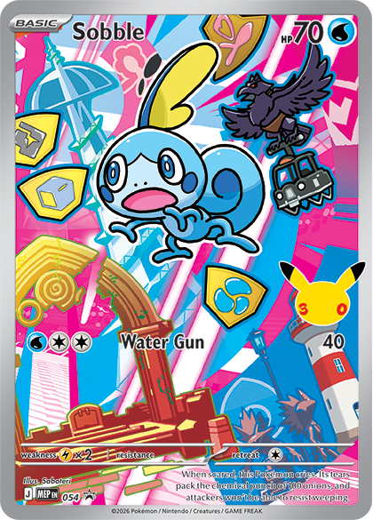Sobble — Illustration Rare, First Partner Series 2