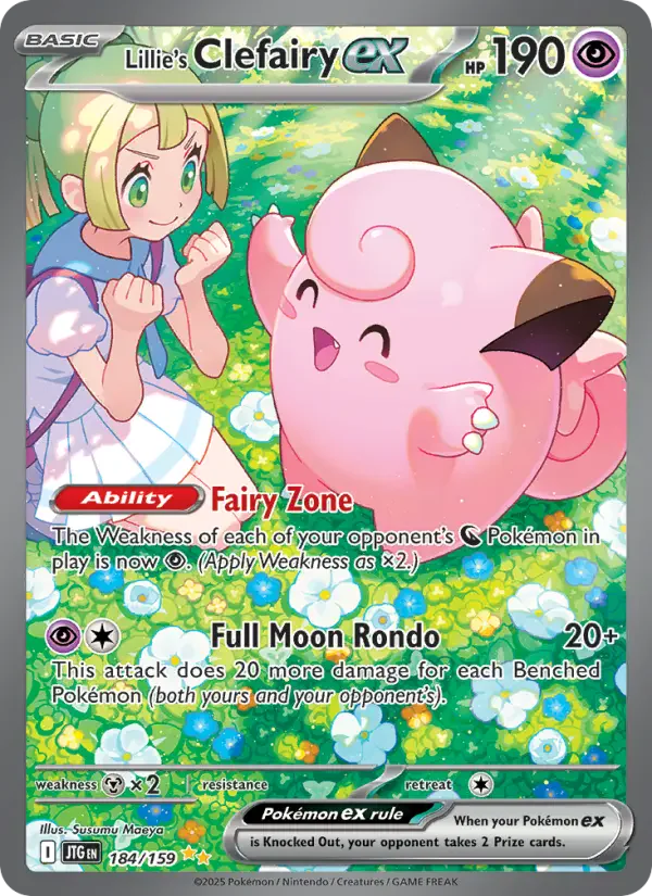 Lillie's Clefairy ex — posible hit de Journey Together