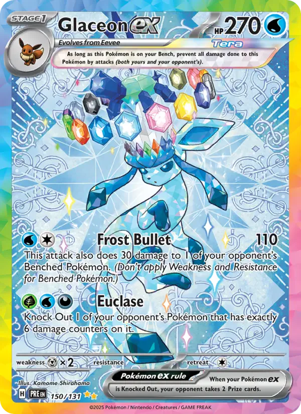Glaceon ex — posible hit de Prismatic Evolutions
