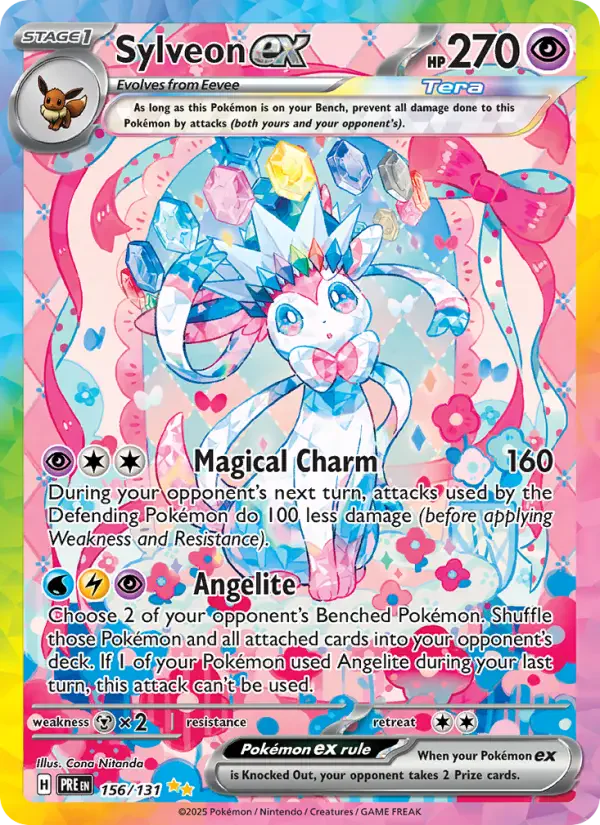 Sylveon ex — posible hit de Prismatic Evolutions