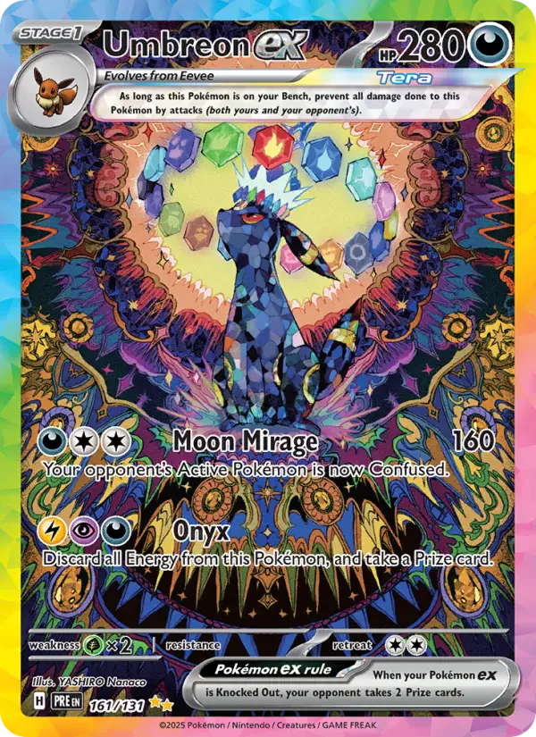 Umbreon ex — posible hit de Prismatic Evolutions