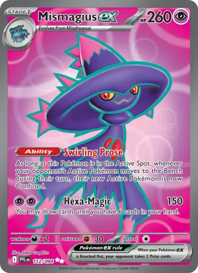 Mismagius ex — posible hit de Phantasmal Flames