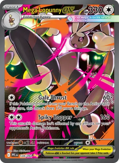 Mega Lopunny ex — posible hit de Phantasmal Flames