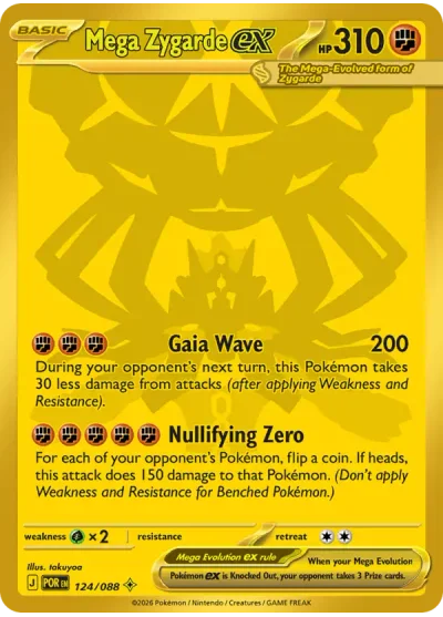 Mega Zygarde ex — posible hit de Perfect Order