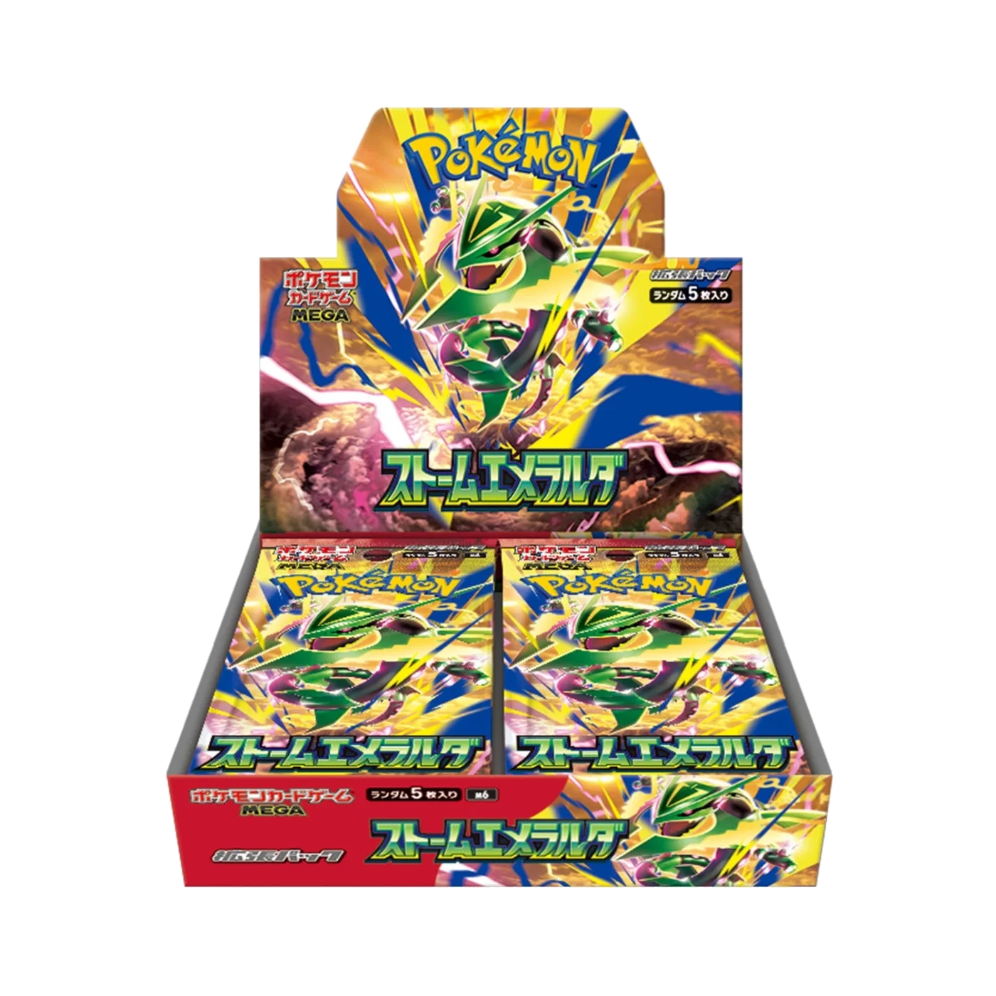 Storm Emerald — Mega Colección Japón — Pokémon TCG original, CardDex